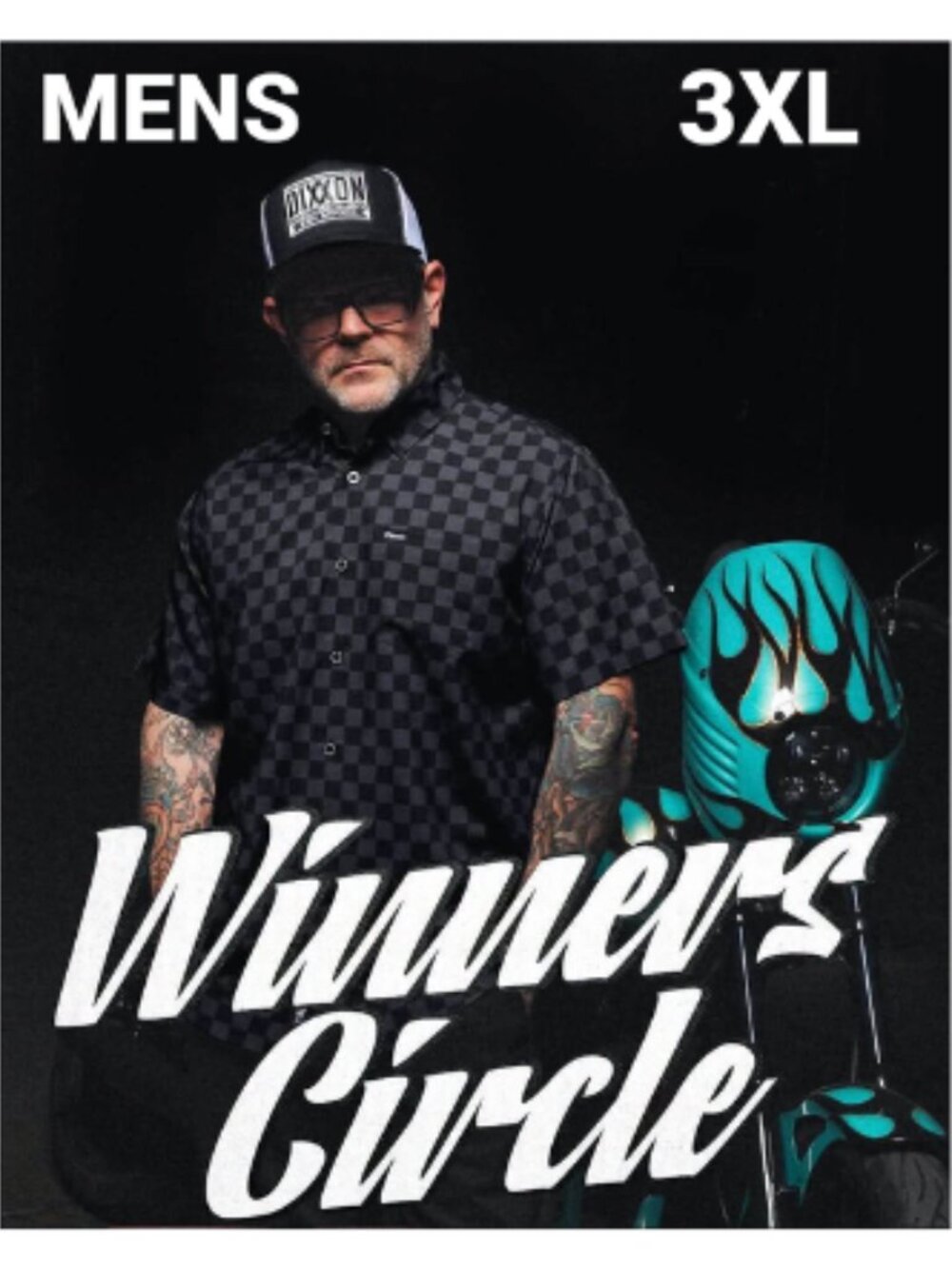 DIXXON Flannel WINNERS CIRCLE Party Shirt - Men's 3XL